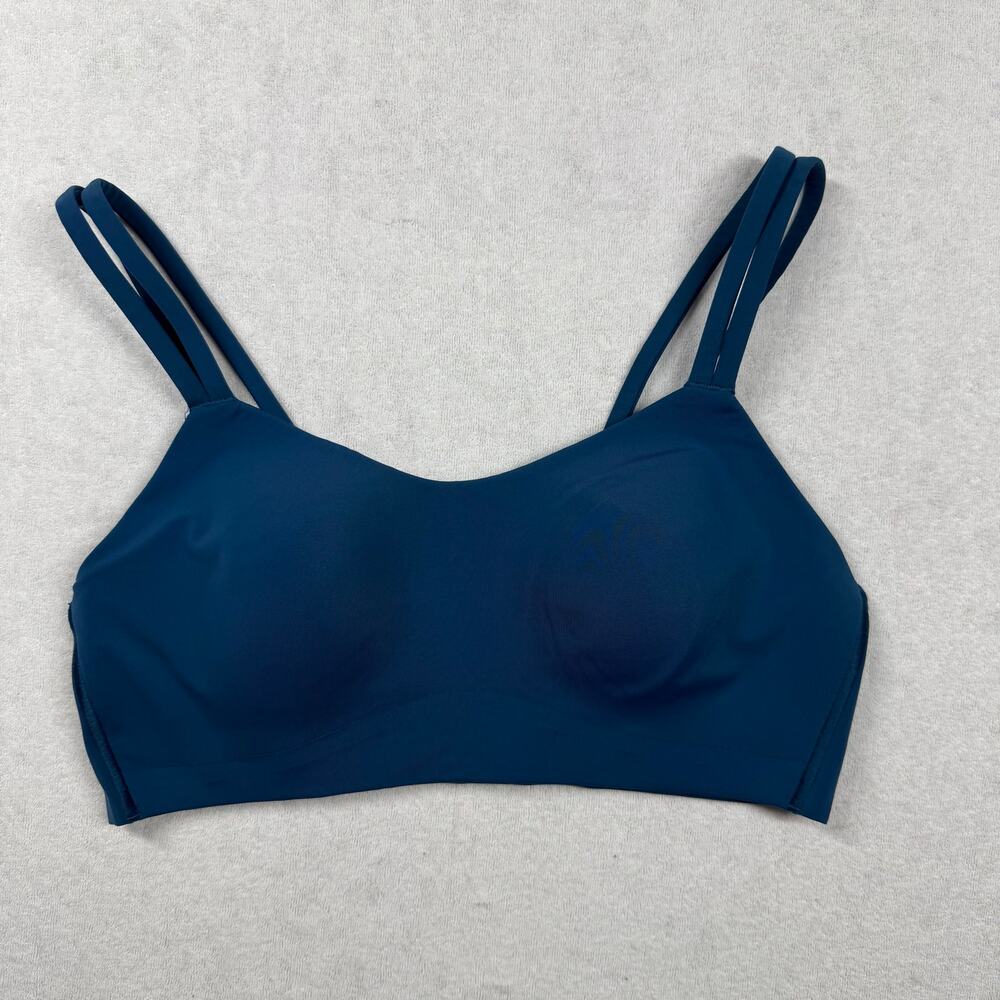 Lululemon Like a Cloud Bra Size 8 Pitch Blue Teal B/C Cup Wireless Sports Bra
